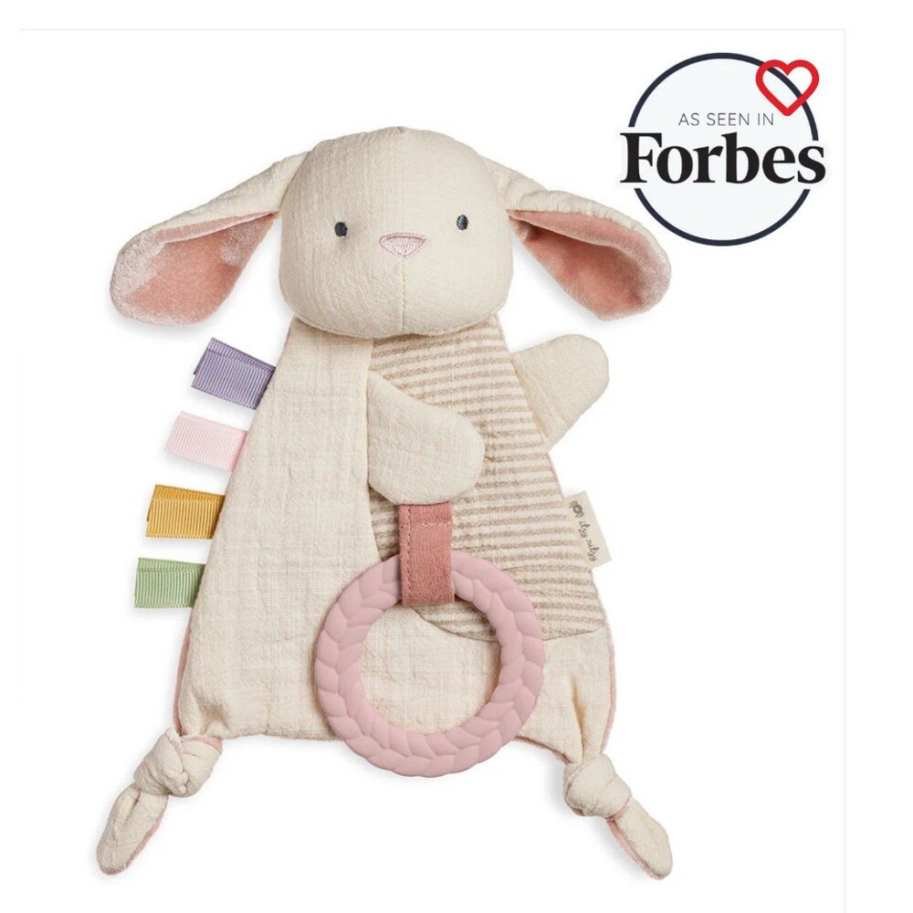 Bitzy Crinkle™ Sensory Crinkle Toy With Teether
